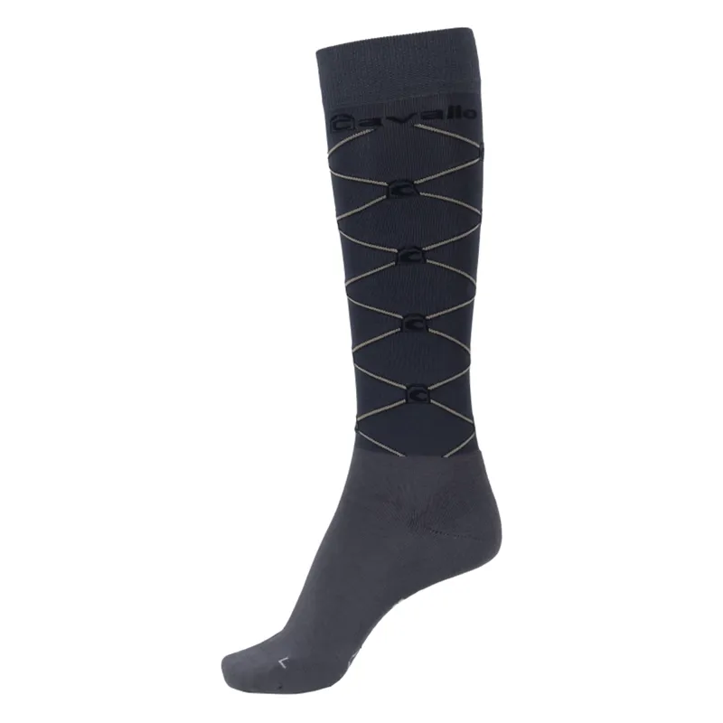 Cavallo Sioux Unisex Long Functional Socks - Fog Grey